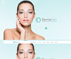 Kosmetologia Estetyczna DermaSkin - projekt: strona główna